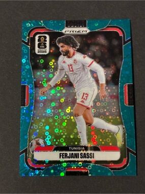 2026 Panini Prizm FIFA World Cup Tunisia Ferjani Sassi 007/149 Card